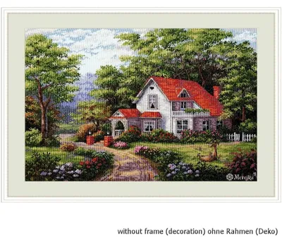 Kreuzstich-Set K-170, mehrfarbig, 30 x 44,5 cm
