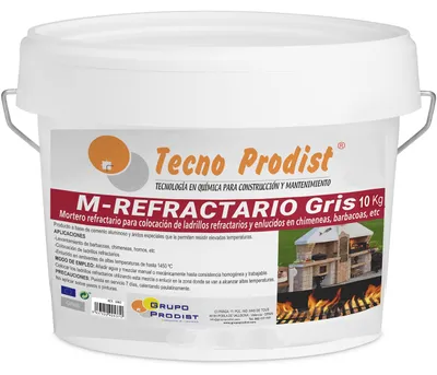 Feuerfeste Mörtel 10 kg für Grills, Öfen & Kamine