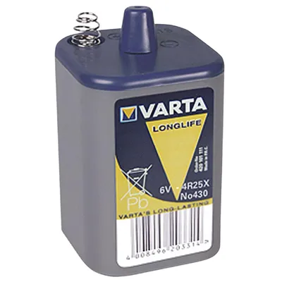 Produktbild von 6 Volt Blockbatterie VARTA ''Longlife''