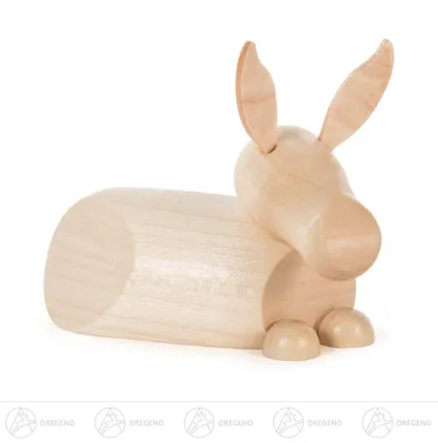 Productafbeelding van Kribben en accessoires: Ezel, modern, natuurlijke stijl. Afmetingen: 8 cm x 6 cm x 5 cm. Nieuw