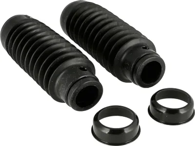 Image de Set: 2x soufflet court, pour Telefork SWH, noir - Simson S51, S53, S70, SR50, SR80