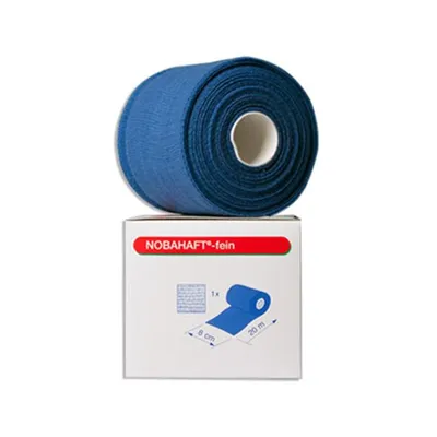 Immagine prodotto di NOBA Nobahaft benda di fissaggio coesiva fine 20 m x 8 cm blu