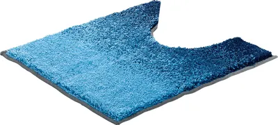 Produktbild von Erwin Müller WC-Umrandung Katerini" blau 50x50 cm"