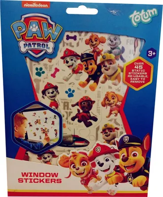 Produktbild von Nickelodeon 405290 Paw Patrol Fenster Aufkleber Chase Marshall Everest Skye Rubble Rookie Zuma Raider ber fr Kinder