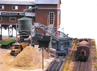 Produktbild von Piko 61126 Entladekran Sandwerk E.Blum