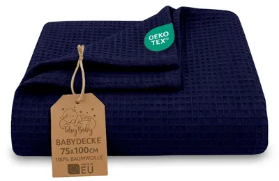 Obrázok produktu pre Ľahká prikrývka na vafle zo 100% bavlny pre bábätká