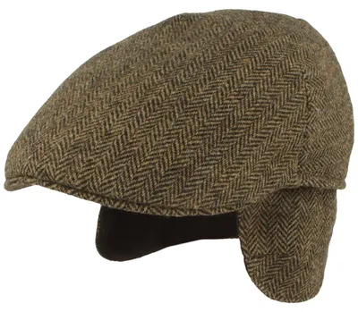 Immagine prodotto di Cappello da baseball pieghevole con auricolari, marca Hut-Breiter, verde, taglia M