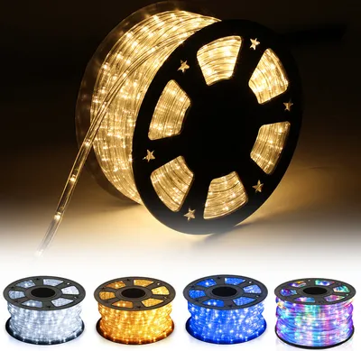 Tube Lumineux LED Extérieur, 20M 200 LED Tube Lumineux Extérieur Intérieur, 8 Modes Et Minuterie, Tube Lumineux étanche IP65, Luminosité Du Tube LED Variable Pour Jardin, Festival, Fête, Mariage