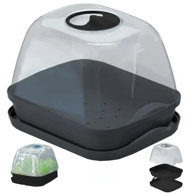Obrázek produktu pro Prosperplast Sadbovač s polykarbonátovým víkem 257mm RESPANA TABLE GREENHOUSE DREM260P-S433
