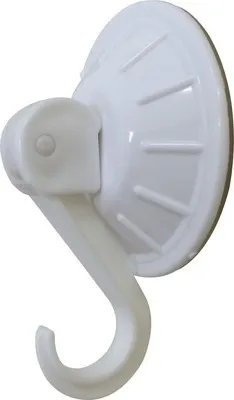 Zdjęcie produktu dla Hak ssący z dźwignią Spirella biały Ø 56 mm 2 szt