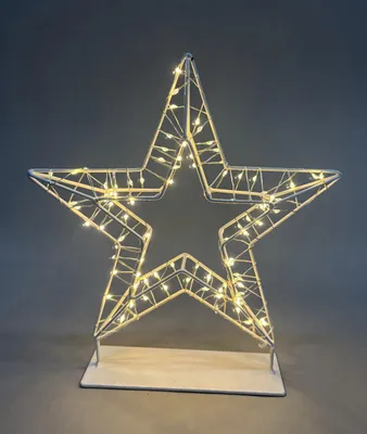 Produktbild von TrendLine LED Stern Ø 24 x 25 cm warmweiß