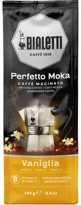 Produktbild von Bialetti Perfetto Moka Vaniglia, 250 g, Medium geröstet, Tasche