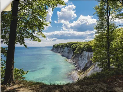 Produktbild von ARTland Wandbild, selbstklebend Ostseeküste auf der Insel Rügen. Größe: 80x60 cm