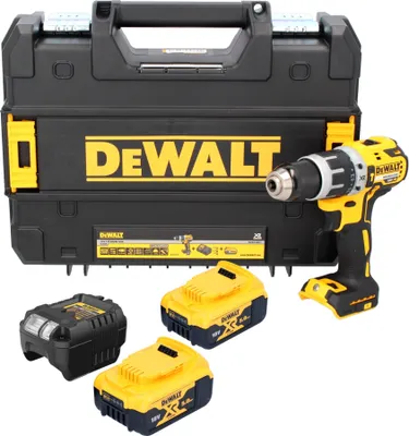 Produktbild von DeWalt DCD 796 P2T Akku Schlagbohrschrauber 18 V 70 Nm Brushless + 2x Akku 5,0 Ah + Ladegerät + TSTAK