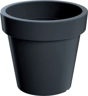 Produktbild von Prosperplast 212l Lexo Collection 80x80x74 Cm Blumentopf Schwarz Schwarz One Size