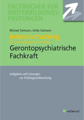 Produktbild von Intensivtraining Gerontopsychiatrische Fachkraft