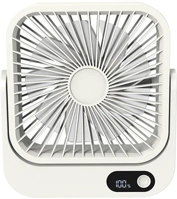 Obrázek produktu pro Miniaturní přenosný cestovní ventilátor s magnetickým uchycením, baterií 2000 mAh, ideální na cesty a při pobytu v hotelu.
