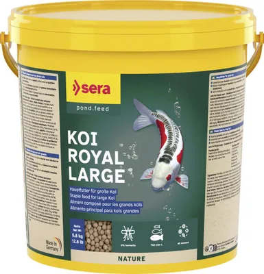 Produktbild von Sera Koifutter Royal Large für größere Koi 21 L