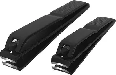Produktbild von Famanu Nagelknipser Set 2-teilig - Breite Öffnung, Edelstahl