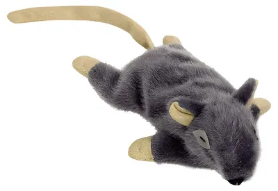 Produktbild von Nobby 67565, Katze, Plüschspielzeug, Grau, Plüsch, 190 mm