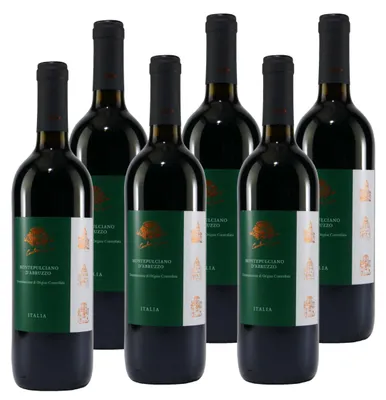 Produktbild von Montepulciano D'Abruzzo Rotwein DOC -trocken- (6 x 0,75L)