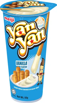 Produktbild von Meiji Yan Yan Vanilla (10 x 50g)