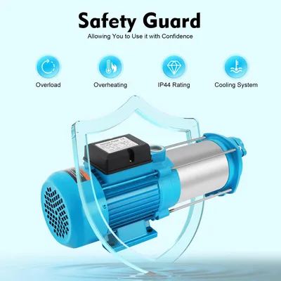 Imagen del producto de Bomba centrífuga - 1300 W de potencia - Caudal de 4000 litros por hora