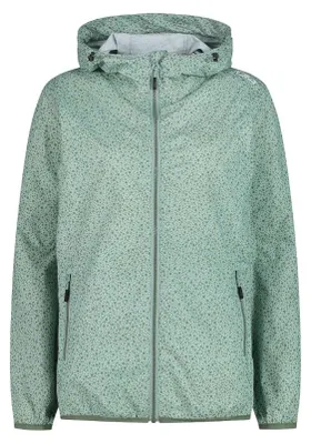 Produktbild von Woman Jacket Rain FIX Hood jade (E421) 40