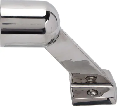 Immagine prodotto di raccordo per corrimano barca da 25 mm, supporto terminale a 60°, ferramenta in acciaio inox, parti per yacht