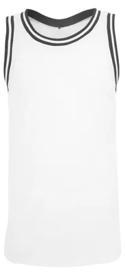 Image de Build Your Brand - Haut sans manches pour hommes/femmes Unie LT995 (S) (Blanc/Noir)