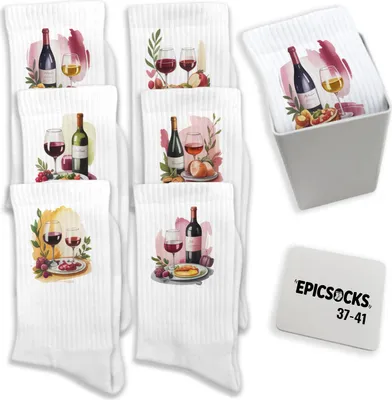Produktbild von epicsocks WineWhisper Socken in 37-41 im