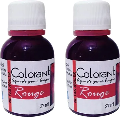 Produktbild von Kerzenfarbe 54 ml - rot