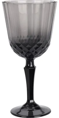 Produktbild von Weinglas aus grauem Glas, 310 ml