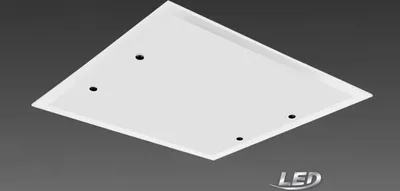 Produktbild von Osram LED Deckenleuchte Panel Lunive Area Glas Weiß 30x30cm 19W 1050lm warmweiß 3000K