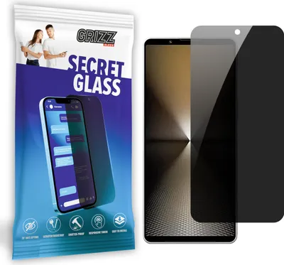 Zdjęcie produktu dla Szkło prywatyzujące GrizzGlass SecretGlass dla Sony Xperia 1 VI