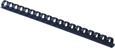 Immagine prodotto di Q-Connect® 5346305 Plastik-Binderücken, 12 mm, für 95 Blatt, blau, 100 Stück