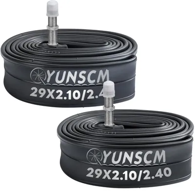 Produktbild von 2 Stück Fahrradinnenreifen 29 Zoll, 29 x 2,10-2,40 mm, mit TR4A-40 mm Ventil, für E-Bike und Fahrrad