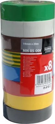 Image de Ruban isolant 19 mm x 20 m, 1 kV