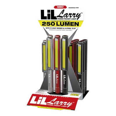 Obrázok produktu pre NEBO Predajný displej LED baterka LIL LARRY, Veľkosti:Jedna veľkosť