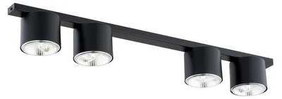 Image de Spot de plafond Nano en acier noir