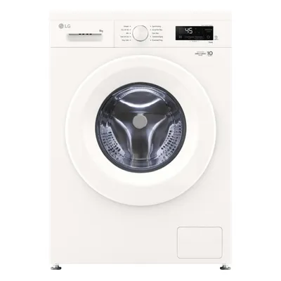 Image de Lave-linge LG F4X1008NWH pose libre, 8 kg, 1400 tr/min, 48 l, blanc