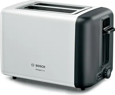 Produktbild von Bosch TAT3P421DE Toaster 2 Scheiben Brötchen-Aufsatz Automatische Abschaltung