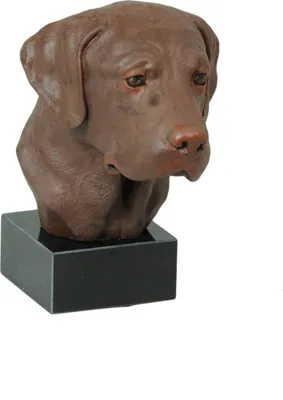 Zdjęcie produktu dla Labrador Retriever – ręcznie malowana figurka, statuetka, rzeźba, wykonana przez artystę, marka Art-Dog