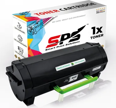 Produktbild von 1x Toner 502 50F2000 Schwarz Kompatibel für Lexmark MS310D Drucker