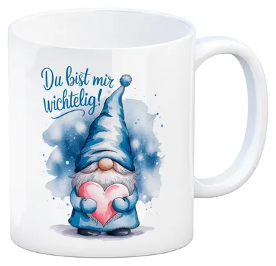 Produktbild von Du bist mir wichtelig! Wichtel Kaffeebecher