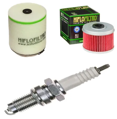 Immagine prodotto di Kit di manutenzione per Honda TRX 400 EX Sportrax 2002-2008: filtro e candela di accensione di pamoto - Nuovo