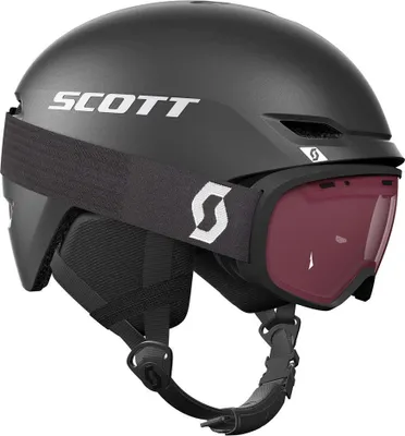 Produktbild von Scott Keeper 2 Junior Visierhelm Schwarz S Schwarz S