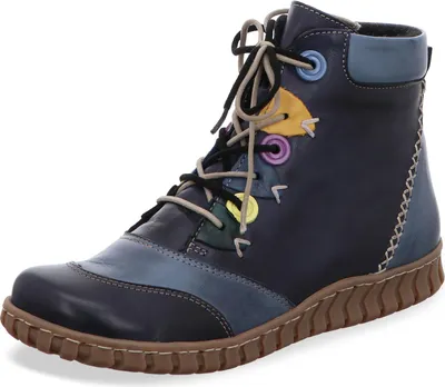 Produktbild von Gemini Damen Schnürboot blau Größe 40