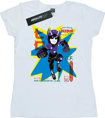 Produktbild von Disney - "Big Hero 6" T-Shirt für Damen BI15093 (L) (Weiß)