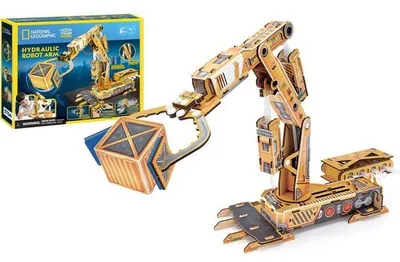 Immagine prodotto di Kit braccio robotico idraulico EXPLORA, 168 pezzi, senza colla, a partire dagli 8 anni